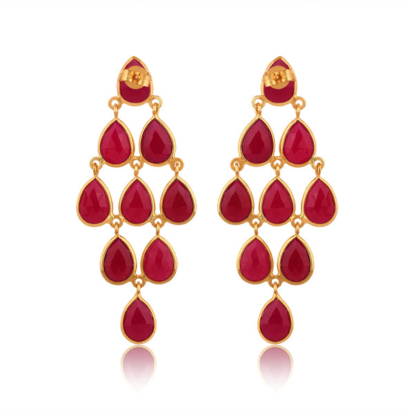 Pink City Earrings