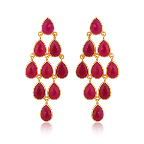 Pink City Earrings
