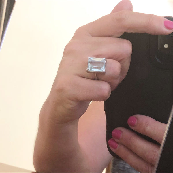 Aqua Shard Ring