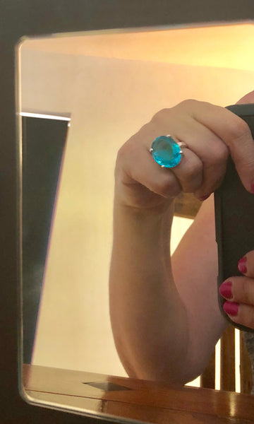 Oval Shard Ring